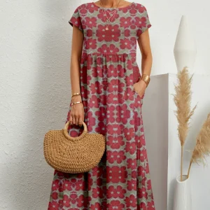 Liliane™ | Vestido fluido con estampado floral