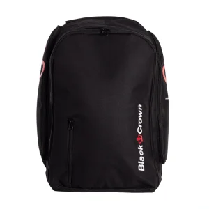 Mochila Black Crown Focus Negra y Roja 2025