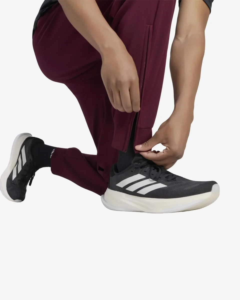 Pantalon Largo Adidas Cover Up Granate 2026 - Imagen 5