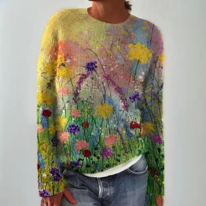 Nina | Jersey Floral Vintage
