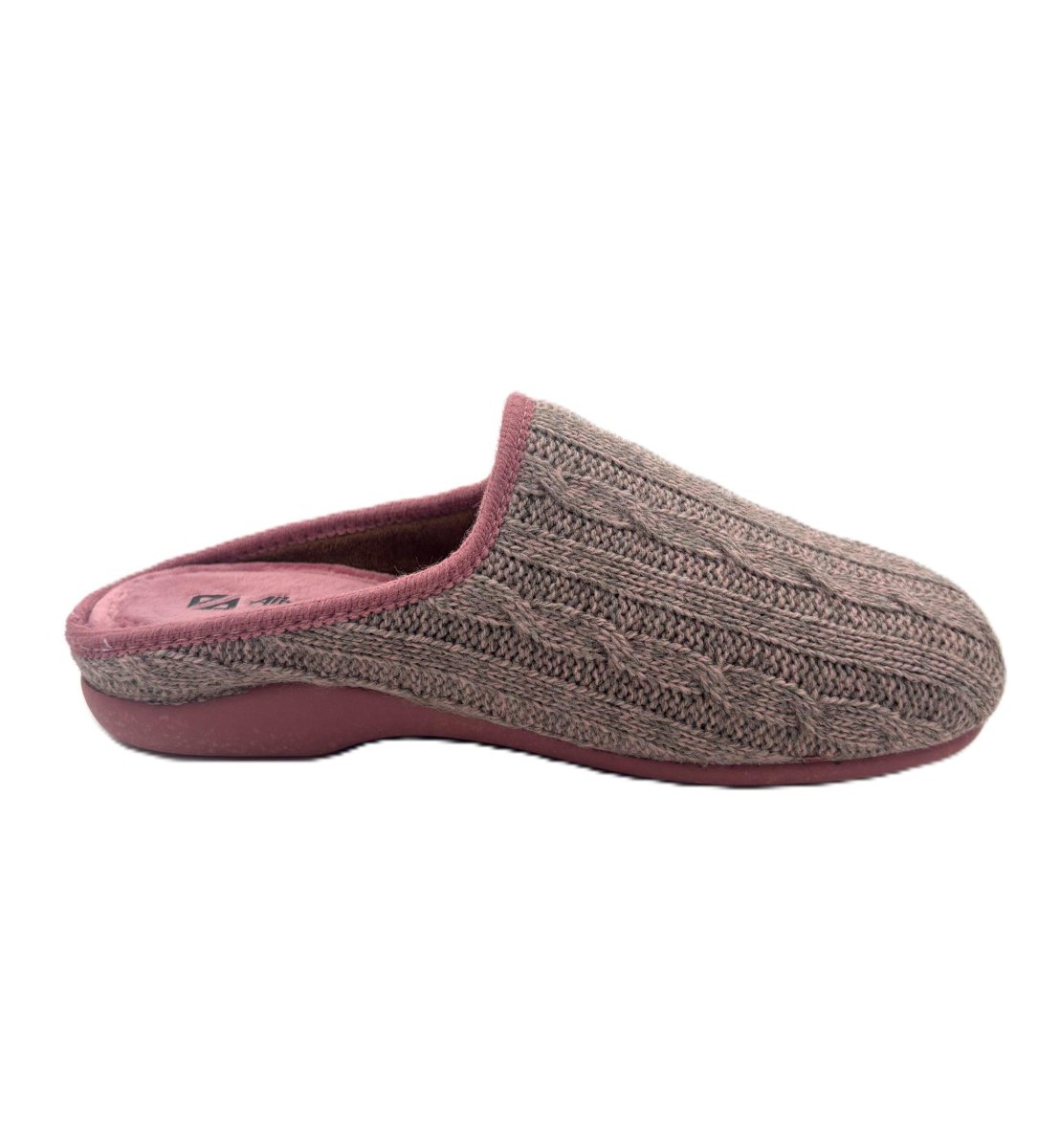 Zapatilla abierta de mujer de punto con suela antideslizante - Imagen 5