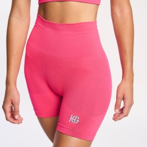 ARYS · Malla corta seamless para yoga y fitness | Fucsia