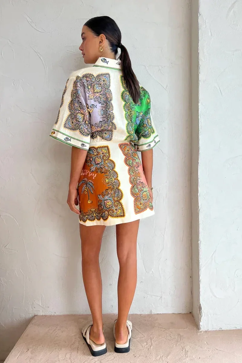 Vestido Tania™ Colorido y Versátil - Imagen 3