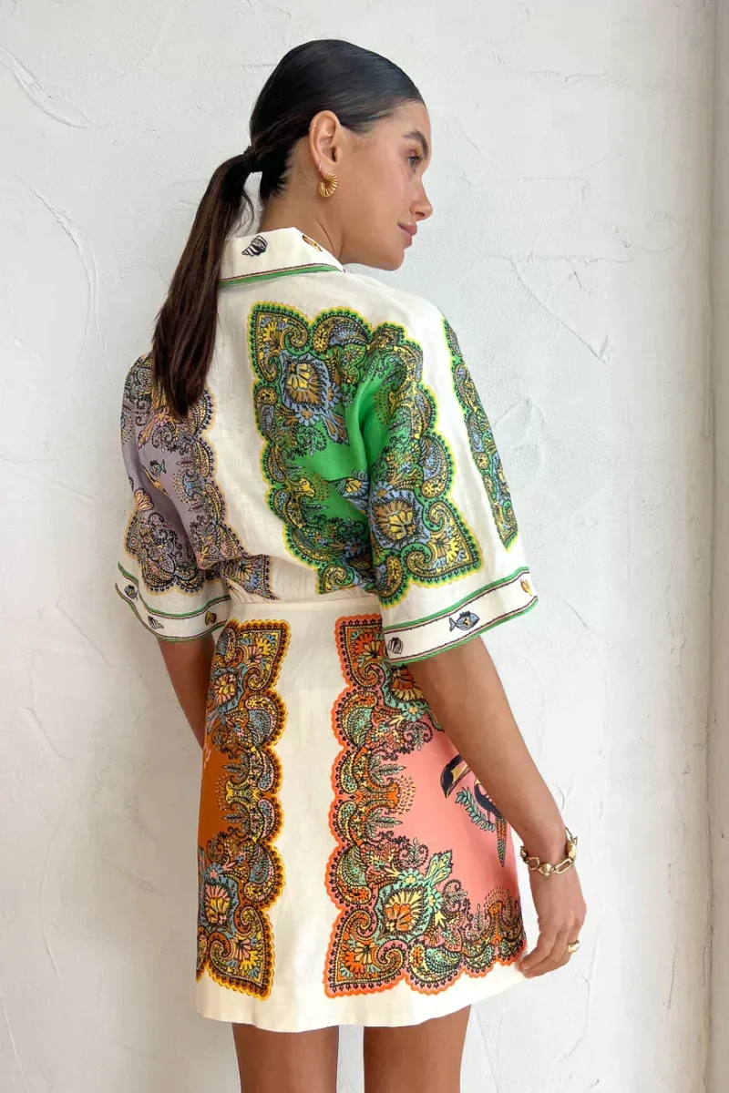 Vestido Tania™ Colorido y Versátil - Imagen 4