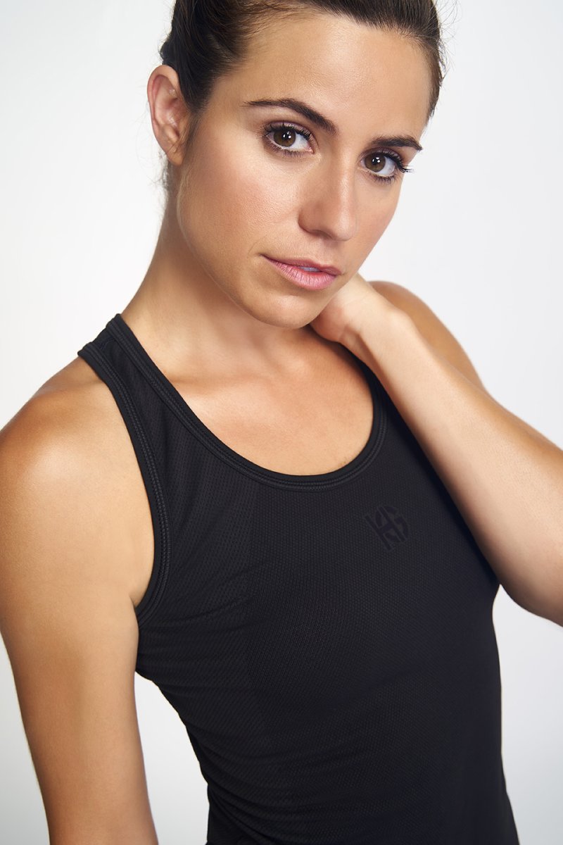 Basis · Camiseta sin mangas ultraligera para máxima ventilación | Negro - Imagen 2