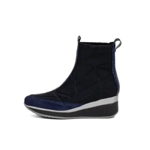 Dibia Botin Viena Azul y Negro