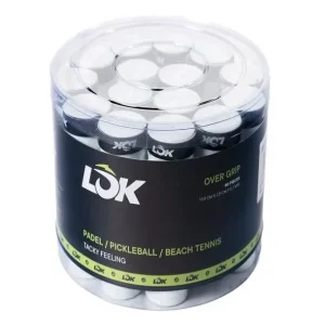 Cubo 60 Overgrips Lok Blancos