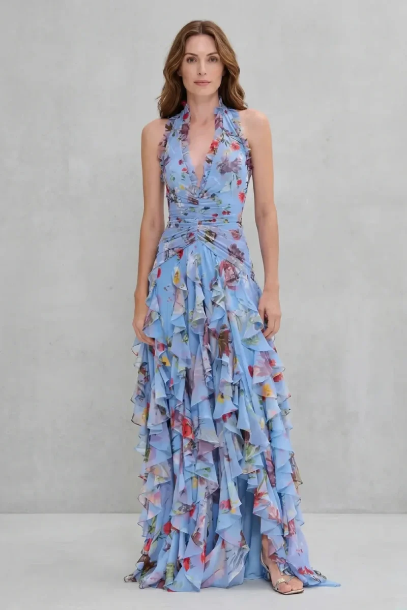Belladina – Vestido de rosas románticas para Mujer - Imagen 7