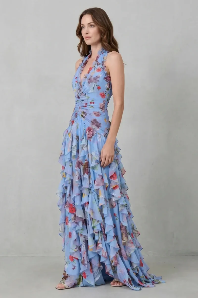 Belladina – Vestido de rosas románticas para Mujer - Imagen 8