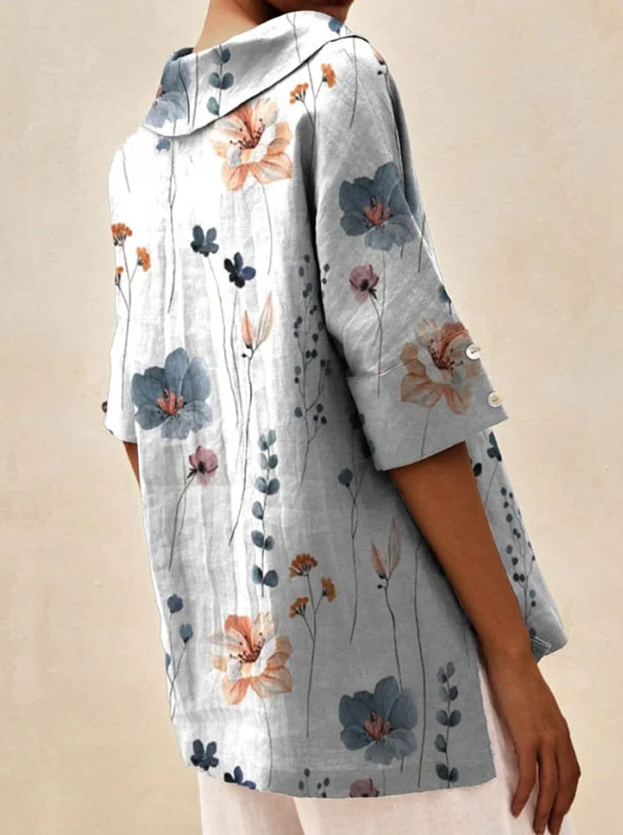 Andrea | Elegante top con escote en V - Imagen 6