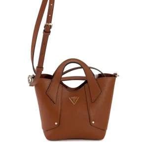 Bolso Guess Darcy Mini Tote Cognac