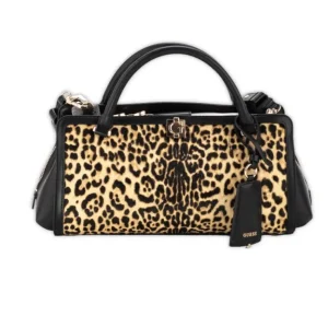 Bolso Guess Satchel Audrey Gfriend Leopardo