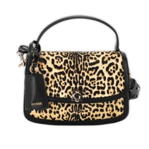 Bolso Guess Audrey Convert Leopardo