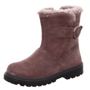Bota Niña Alta una Hebilla Con Goretex para Frio y lluvia