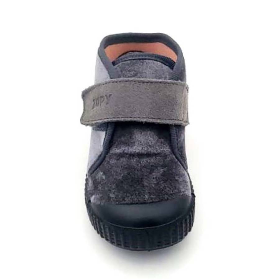 Botita Velcro Terciopelo Puntera Goma - Imagen 4