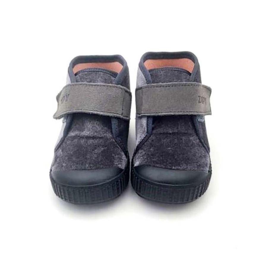 Botita Velcro Terciopelo Puntera Goma - Imagen 2