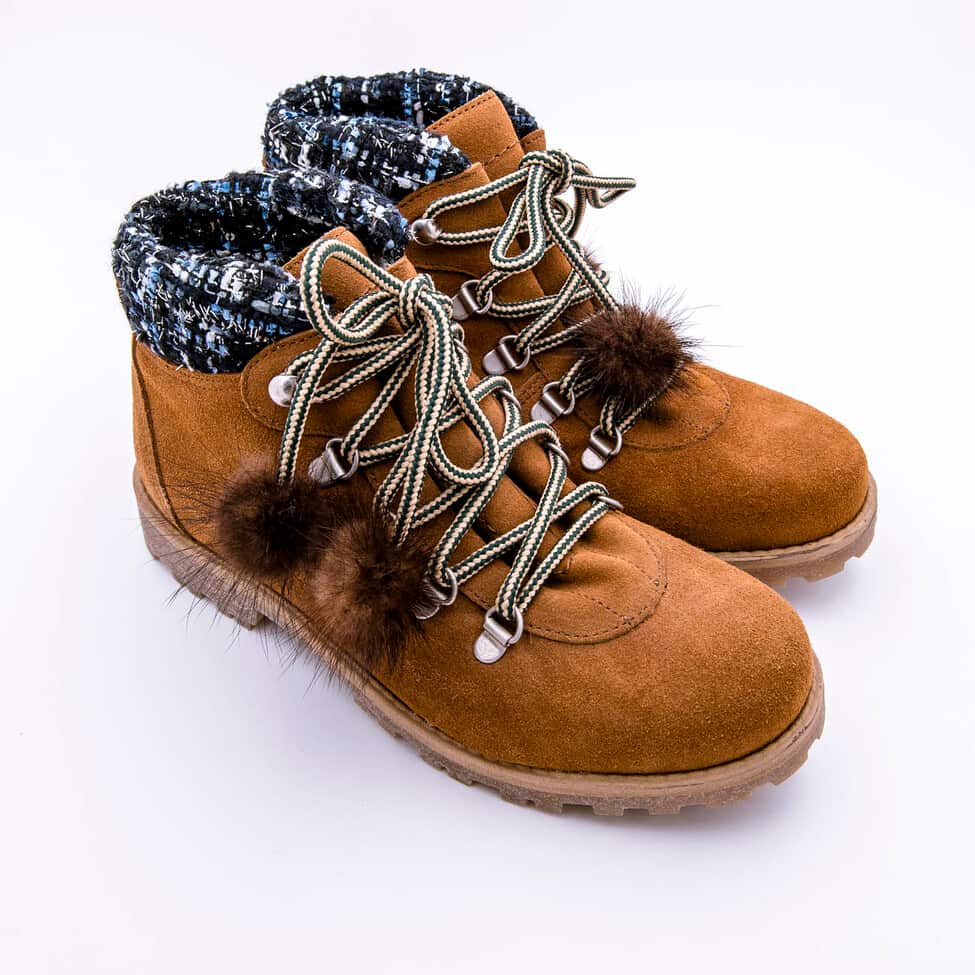 Bota Cordón Borlas Ante - Imagen 3