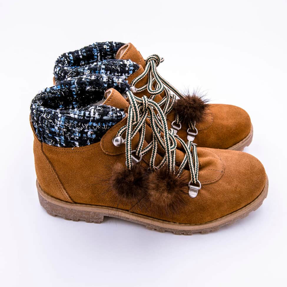 Bota Cordón Borlas Ante - Imagen 4