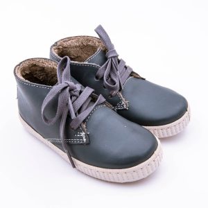 Bota Cordón Piel