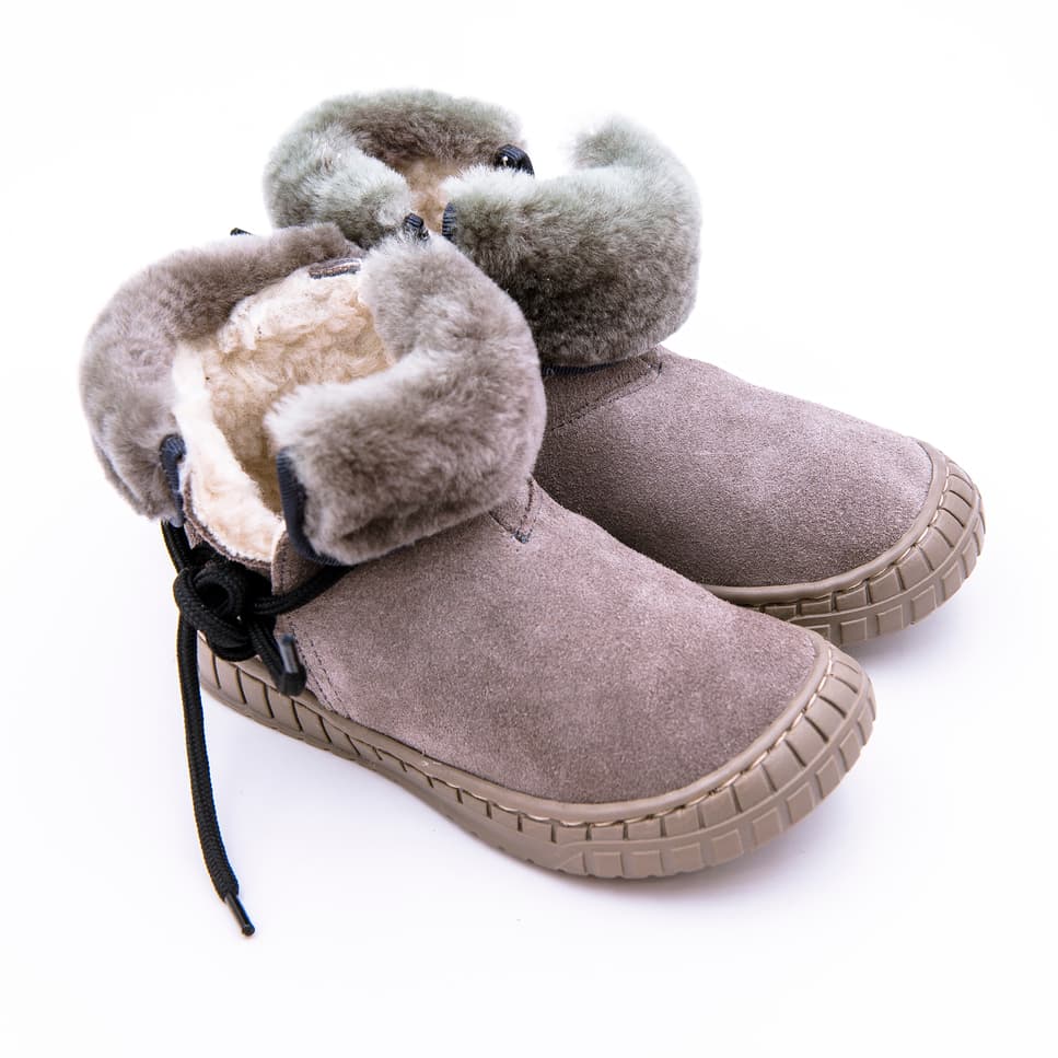 Bota Cremallera Cordón Borreguito Serraje - Imagen 3