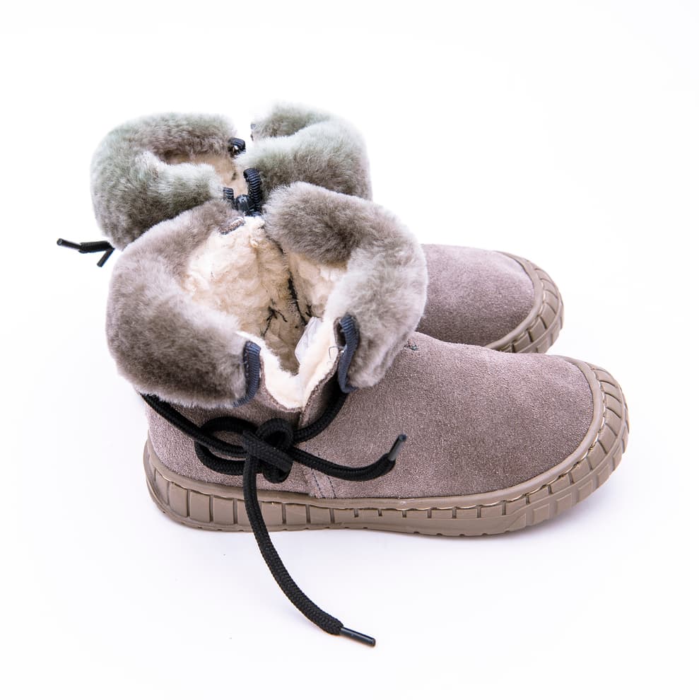 Bota Cremallera Cordón Borreguito Serraje - Imagen 4