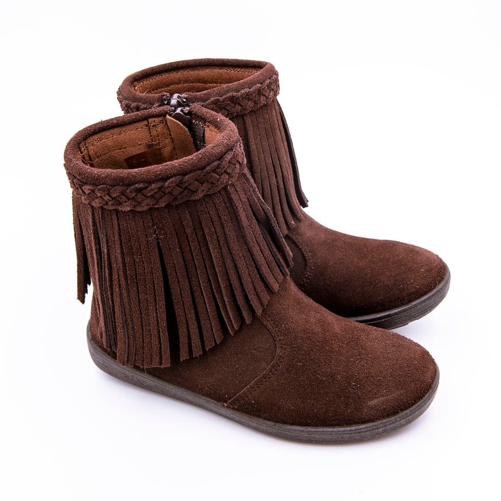 Bota Cremallera Flecos Serraje - Imagen 3