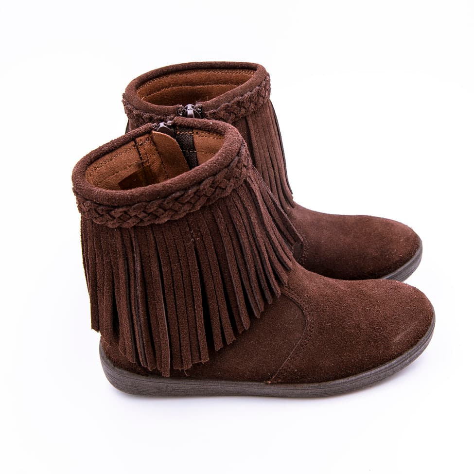 Bota Cremallera Flecos Serraje - Imagen 4