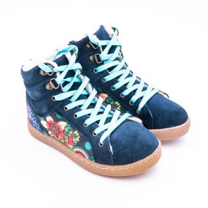 Botita cremallera cordón marca DESIGUAL