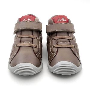Bota Deportiva Velcro y gomas Piel