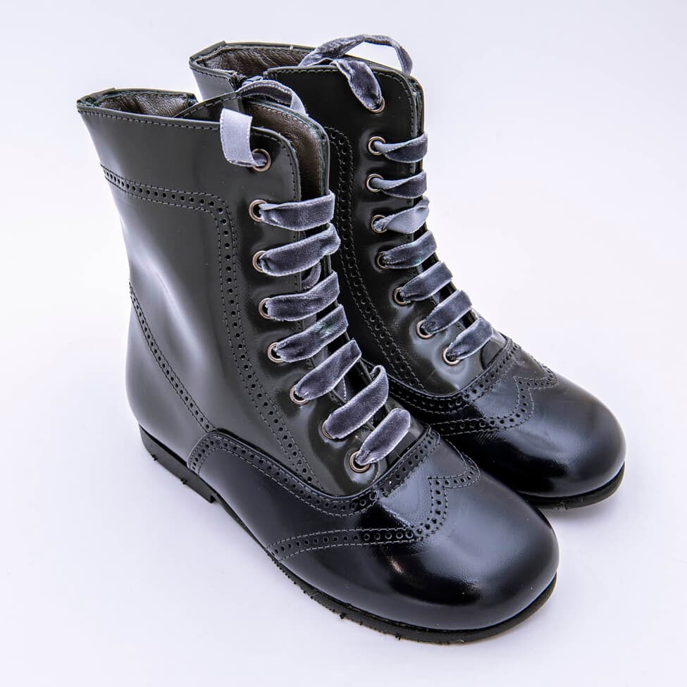 Bota Pascuala Cordón Y Cremallera Florentic Hamiltom - Imagen 3