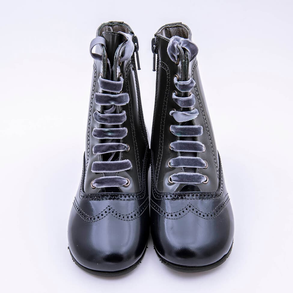 Bota Pascuala Cordón Y Cremallera Florentic Hamiltom - Imagen 2