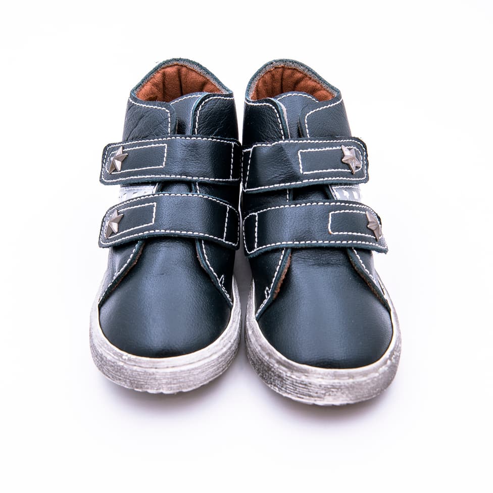 Bota Velcro Tachuelas Piel - Imagen 4