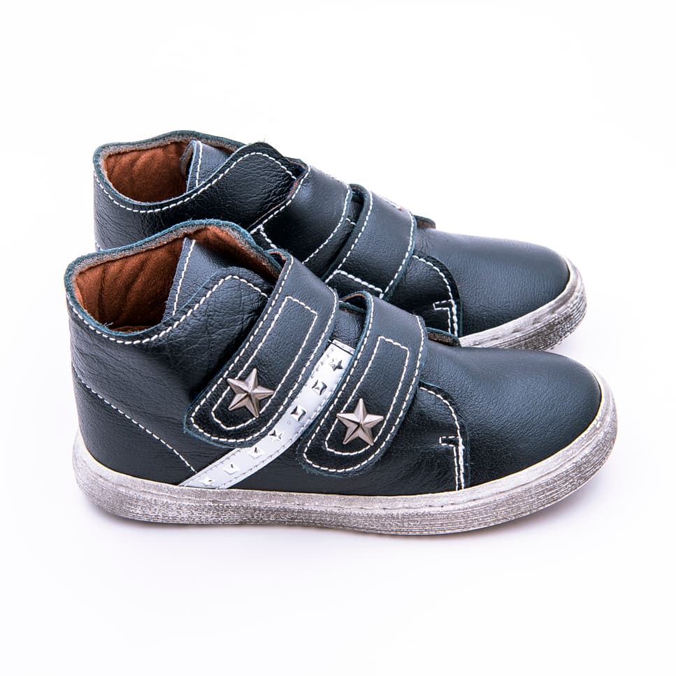 Bota Velcro Tachuelas Piel - Imagen 3