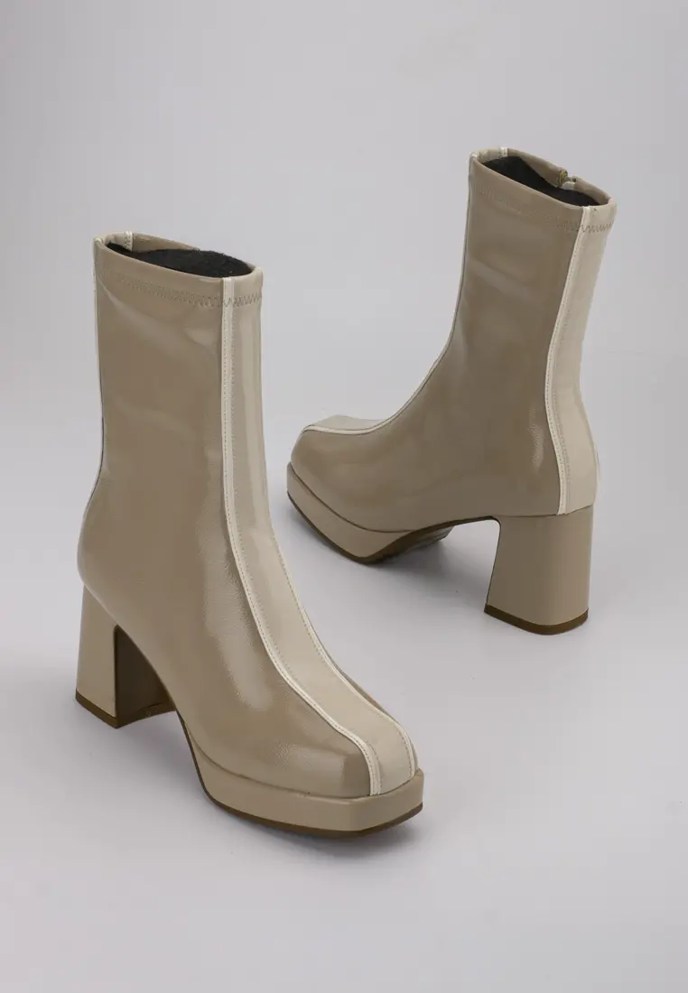 Botin Sia Taupe - Imagen 4