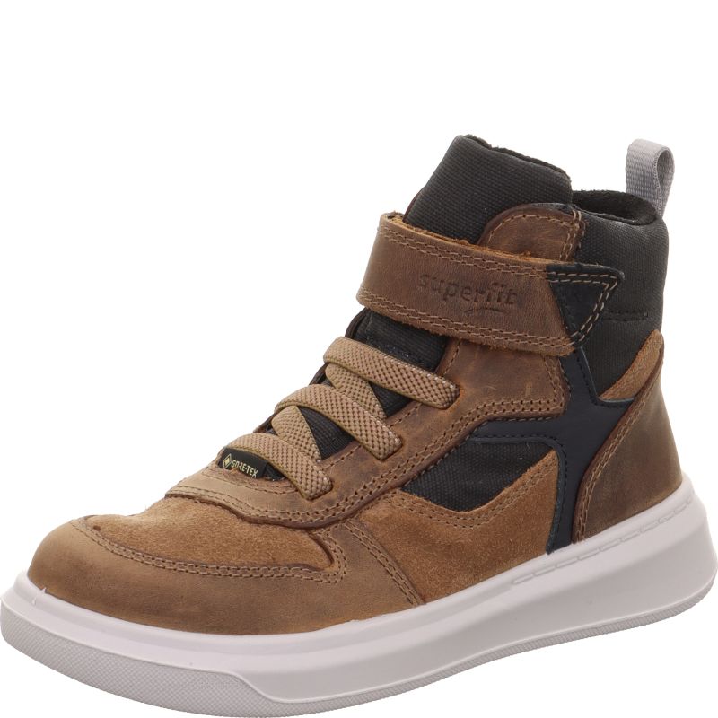 Botines altos con velcro y piel de cuero GORE-TEX - Imagen 2