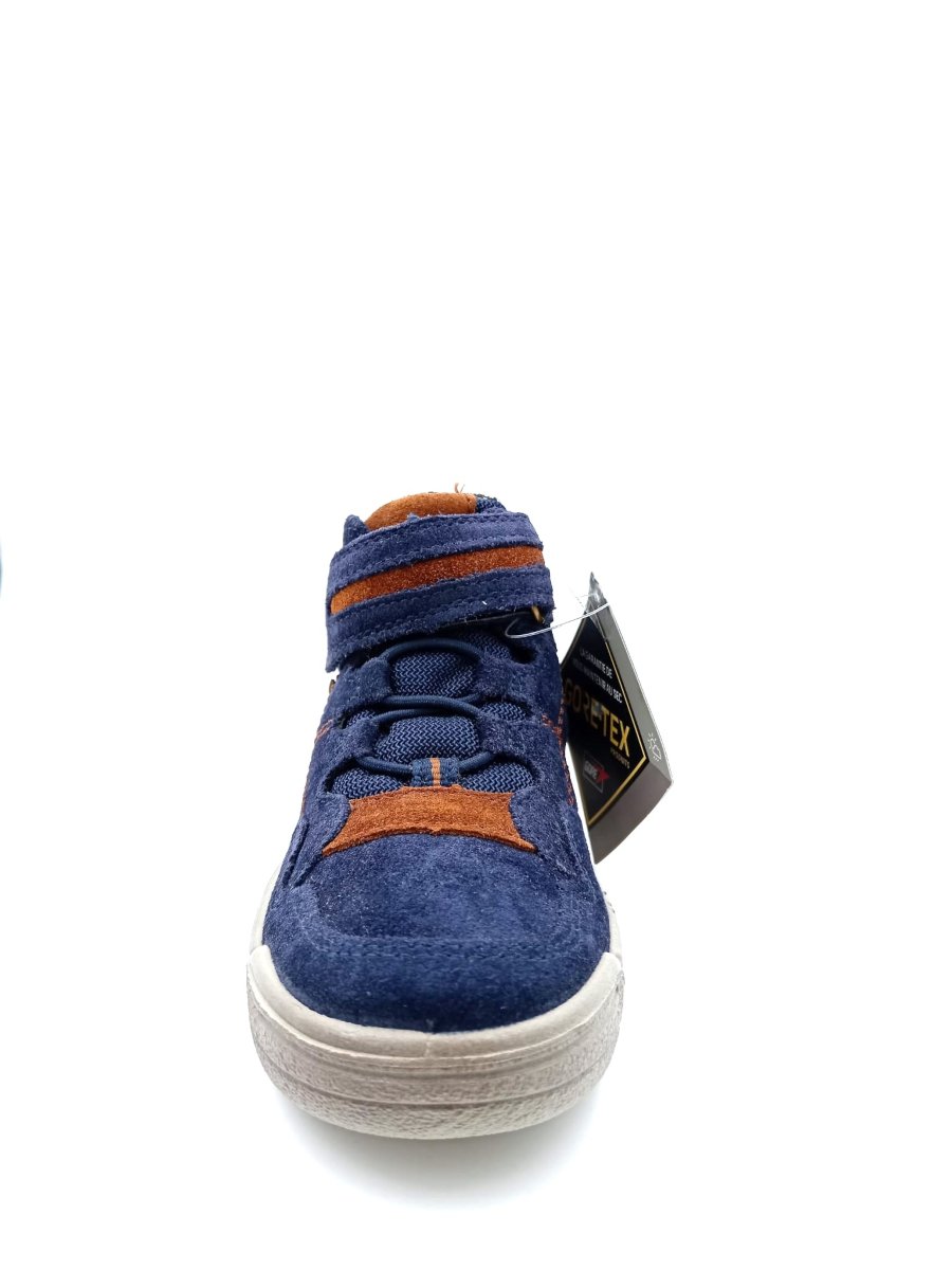 Botines con velcro y cordones elásticos de piel ante GORE-TEX - Imagen 4