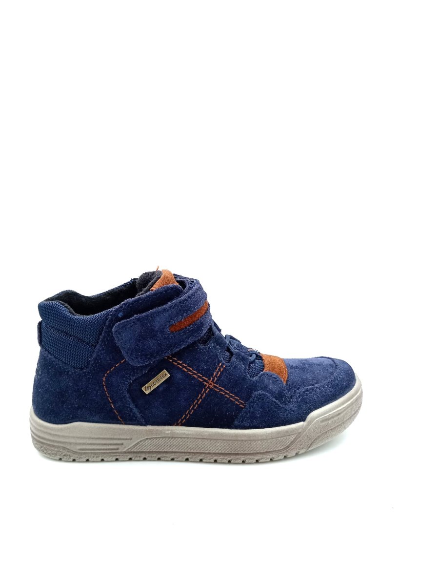 Botines con velcro y cordones elásticos de piel ante GORE-TEX - Imagen 3