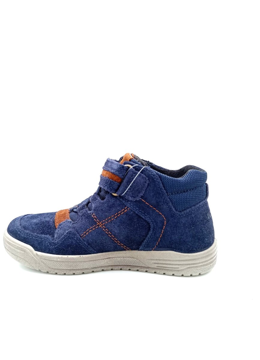 Botines con velcro y cordones elásticos de piel ante GORE-TEX - Imagen 5
