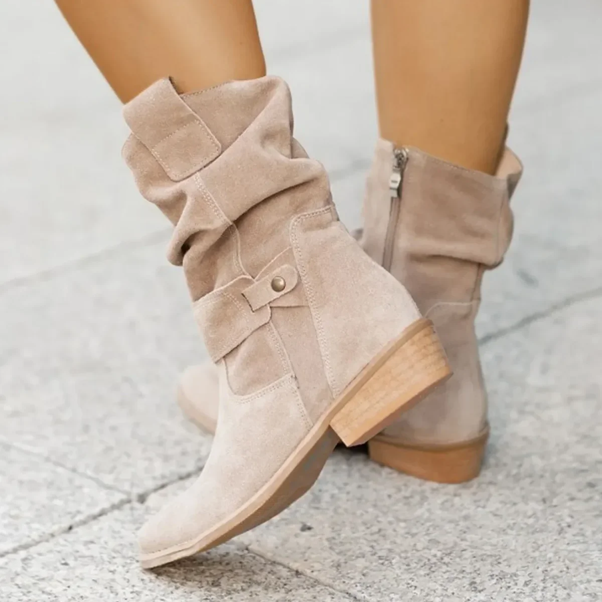 Sofía - Botines de ante de invierno - Imagen 6