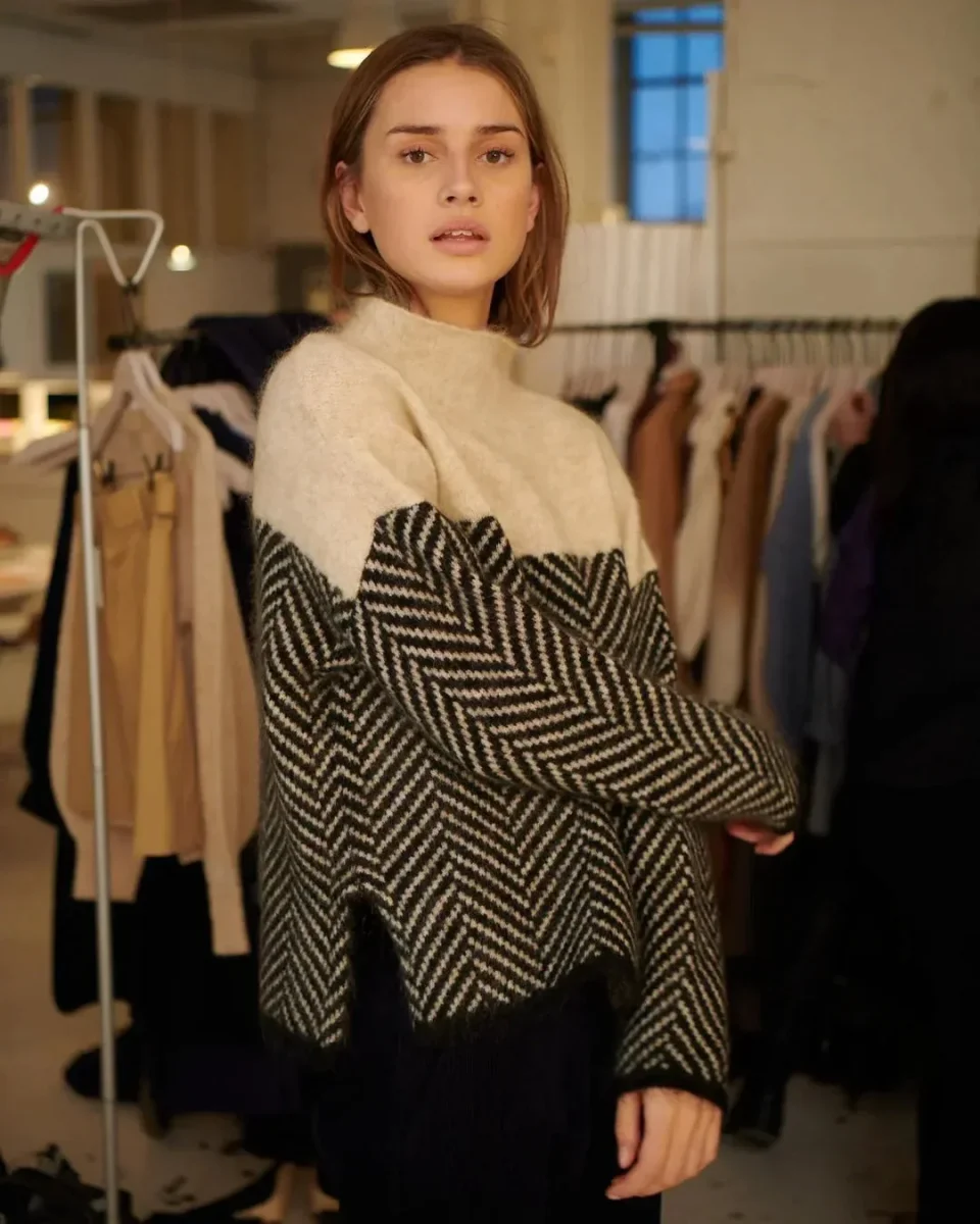Paulina™ - Jersey de cuello alto - Imagen 6