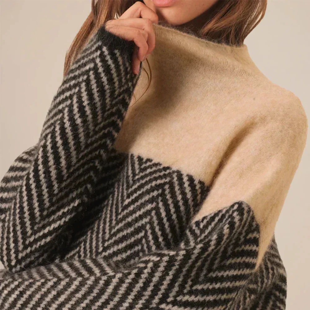 Paulina™ - Jersey de cuello alto - Imagen 5