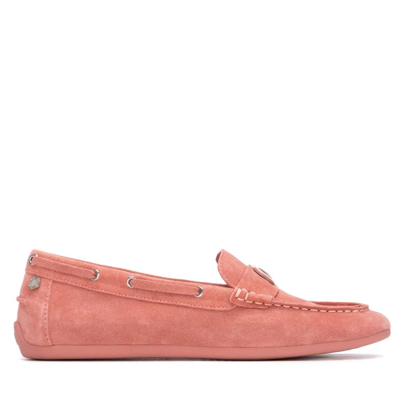 Mocasín de mujer en serraje con adorno frontal - Imagen 6