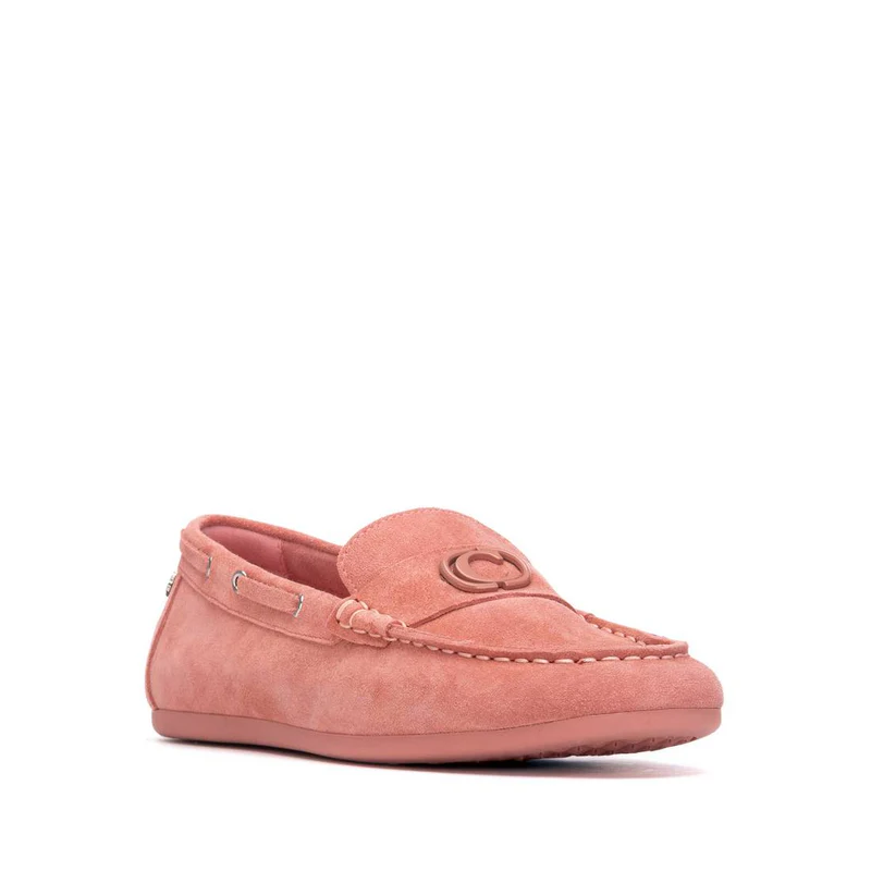 Mocasín de mujer en serraje con adorno frontal - Imagen 7