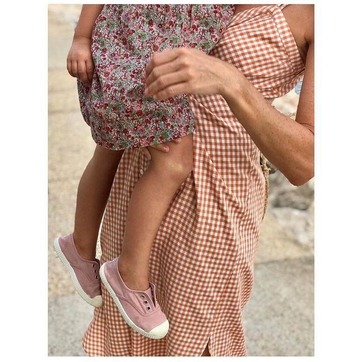 Zapatilla lona bambas sin cordones con puntera de goma - Imagen 6