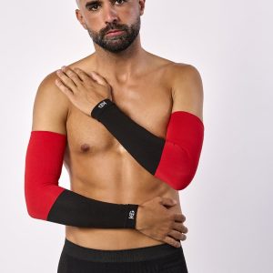 CIPHER · Manguitos termorreguladores para rendimiento outdoor | Rojo