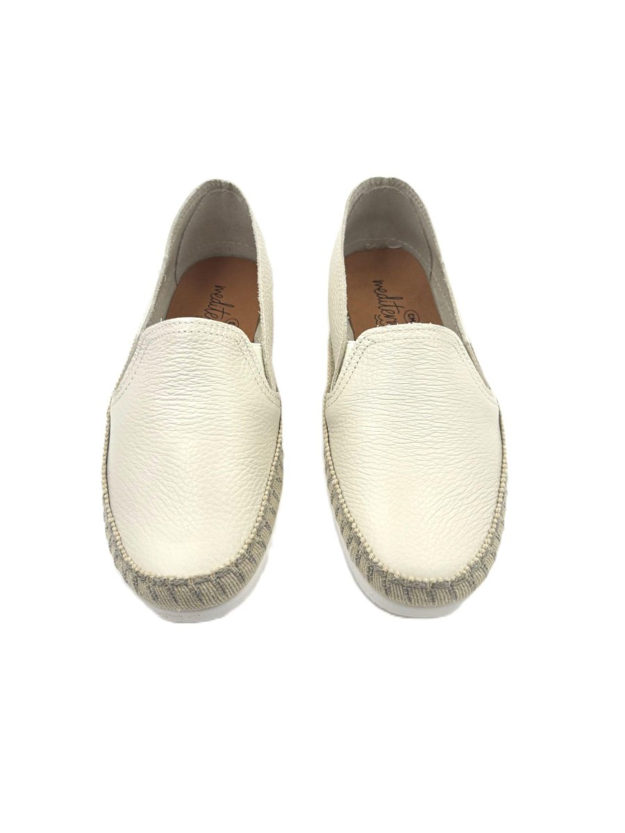 Slipper en piel con suela de goma y plantilla alcolchada - Imagen 3