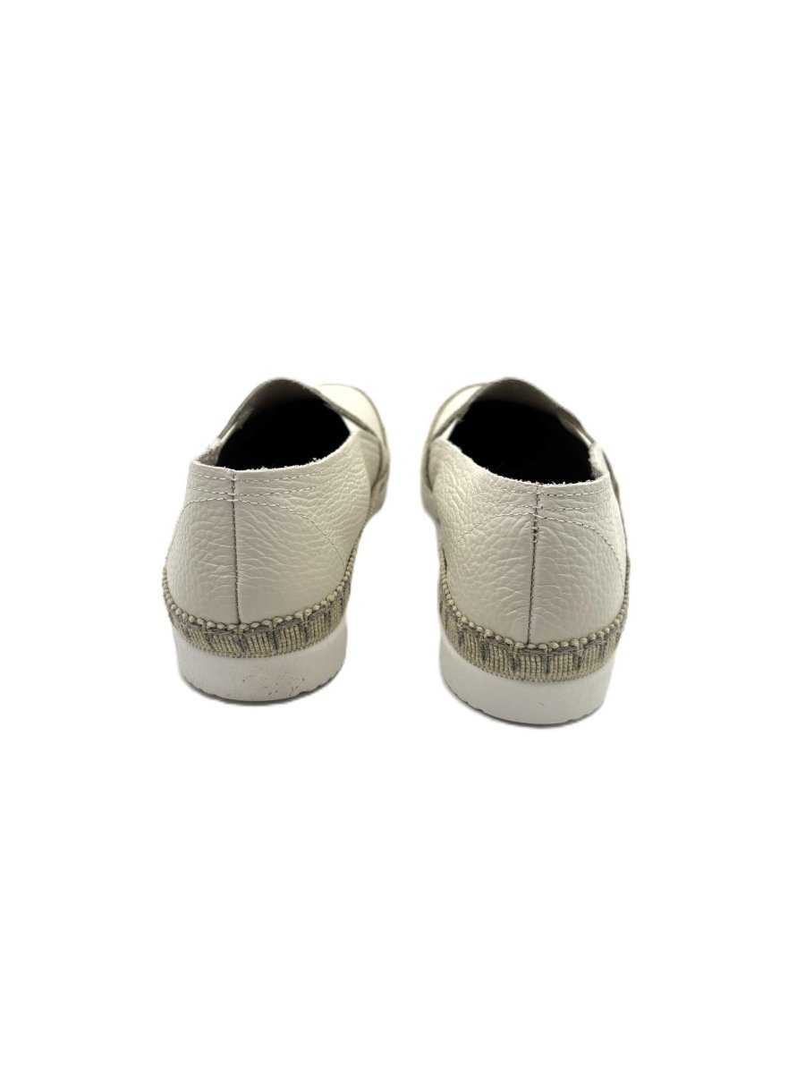 Slipper en piel con suela de goma y plantilla alcolchada - Imagen 4