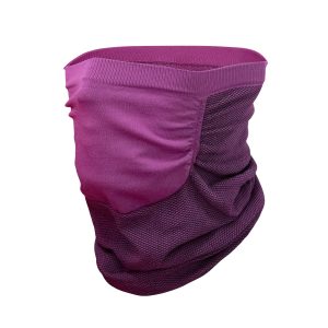 COMBO Tapacuellos con mascarilla higiénica fucsia