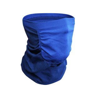 COMBO Tapacuellos con mascarilla higiénica azul