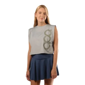 Camiseta Aca Padel Tank Top Verde Oliva